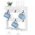 Wall Mounted 3 Tier Coffee Cup Mug Rack